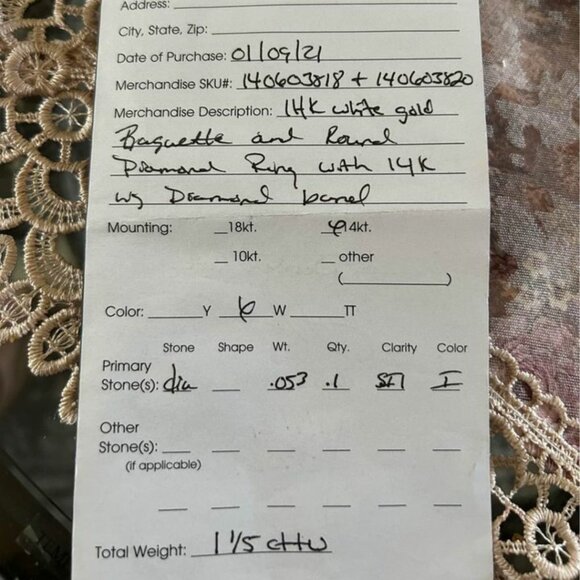 Diamond ring - Picture 4 of 4